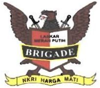 Trademark BRIGADE+LUKISAN BURUNG RAJAWALI