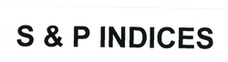 Trademark S & P INDICES