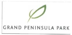 Trademark GRAND PENINSULA PARK + LOGO