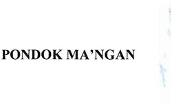 Trademark PONDOK MA NGAN