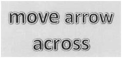 Trademark MOVE ARROW ACROSS