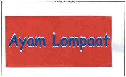 Trademark AYAM LOMPAAT