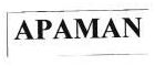 Trademark APAMAN