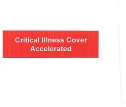 Trademark CRITICAL ILLNESS COVER ACCELERATED