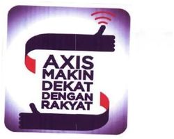 Trademark AXIS MAKIN DEKAT DEGNAN RAKYAT + LOGO