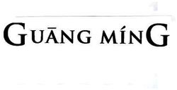 Trademark GUANG MING