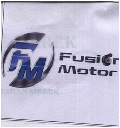 Trademark FUSION MOTOR + LOGO