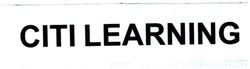 Trademark CITI LEARNING