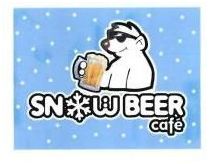 Trademark SNOW BEER CAFE + lukisan