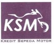 Trademark KSM KREDIT SEPEDA MOTOR + LOGO