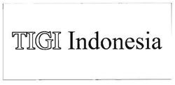 Trademark TIGI INDONESIA