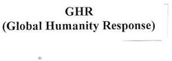 Trademark GHR (GLOBAL HUMANITY RESPONSE)