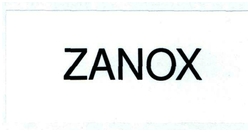 Trademark ZANOX