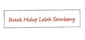 Trademark UNTUK HIDUP LEBIH SEIMBANG