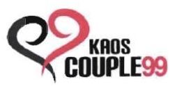 Trademark KAOS COUPLE99 + LOGO