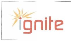 Trademark IGNITE + LOGO