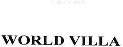 Trademark WORLD VILLA