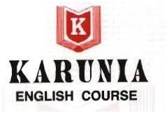 Trademark KARUNIA ENGLISH COURSE