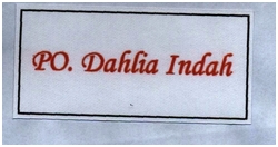 Trademark PO DAHLIA INDAH