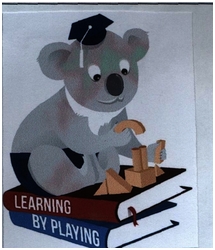 Trademark LEARNING BY PLAYING + LUKISAN KOALA