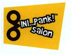 Trademark INI PANK SALON + LOGO