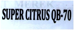 Trademark SUPER CITRUS QB-70