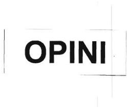 Trademark OPINI