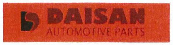 Trademark DAISAN AUTOMOTIVE PARTS