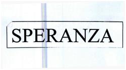 Trademark SPERANZA