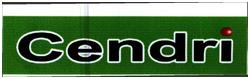 Trademark CENDRI