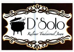 Trademark D' SOLO KULINER TRADISIONAL JAWA
