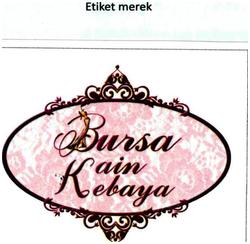 Trademark BURSA KAIN KEBAYA