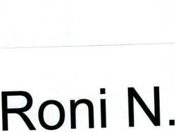 Trademark Roni N.