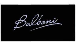 Trademark BALBONI