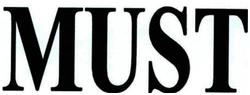Trademark MUST