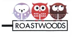 Trademark ROASTWOODS + Logo