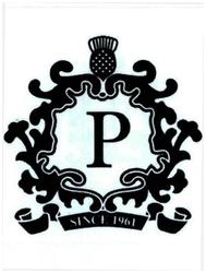 Trademark Logo P SINCE 1961