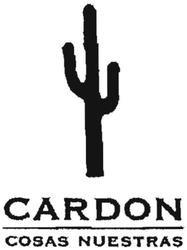 Trademark CARDON COSAS NUESTRAS