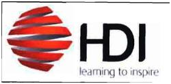 Trademark LOGO HDI