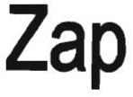 Trademark ZAP