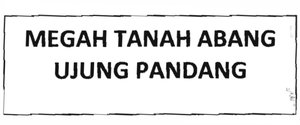 Trademark Megah Tanah Abang Ujung Pandang