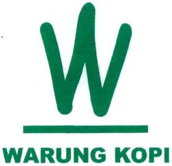 Trademark W WARUNG KOPI