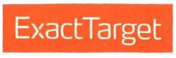 Trademark ExactTarget & Design