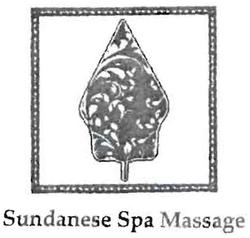 Trademark SUNDANESE SPA MASSAGE + LUKISAN