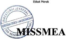 Trademark MISSMEA