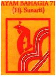 Trademark AYAM BAHAGIA 71 (HJ. SUNARTI)