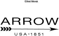 Trademark ARROW USA 1851