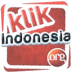 Trademark KLIK INDONESIA ORG