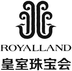 Trademark ROYALLAND & Huruf Cina & Lukisan