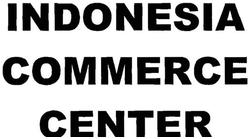 Trademark INDONESIA COMMERCE CENTER